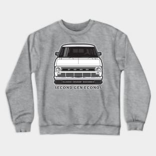 Second Gen Econos 1969 - 1974 BW Crewneck Sweatshirt